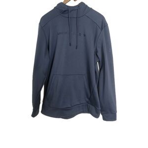 Under Armour Fleece Graphic Hoodie Men Large Loose Pullover Sweatshirt